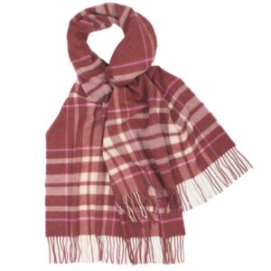 Glen Prince Check Lambswool Stole